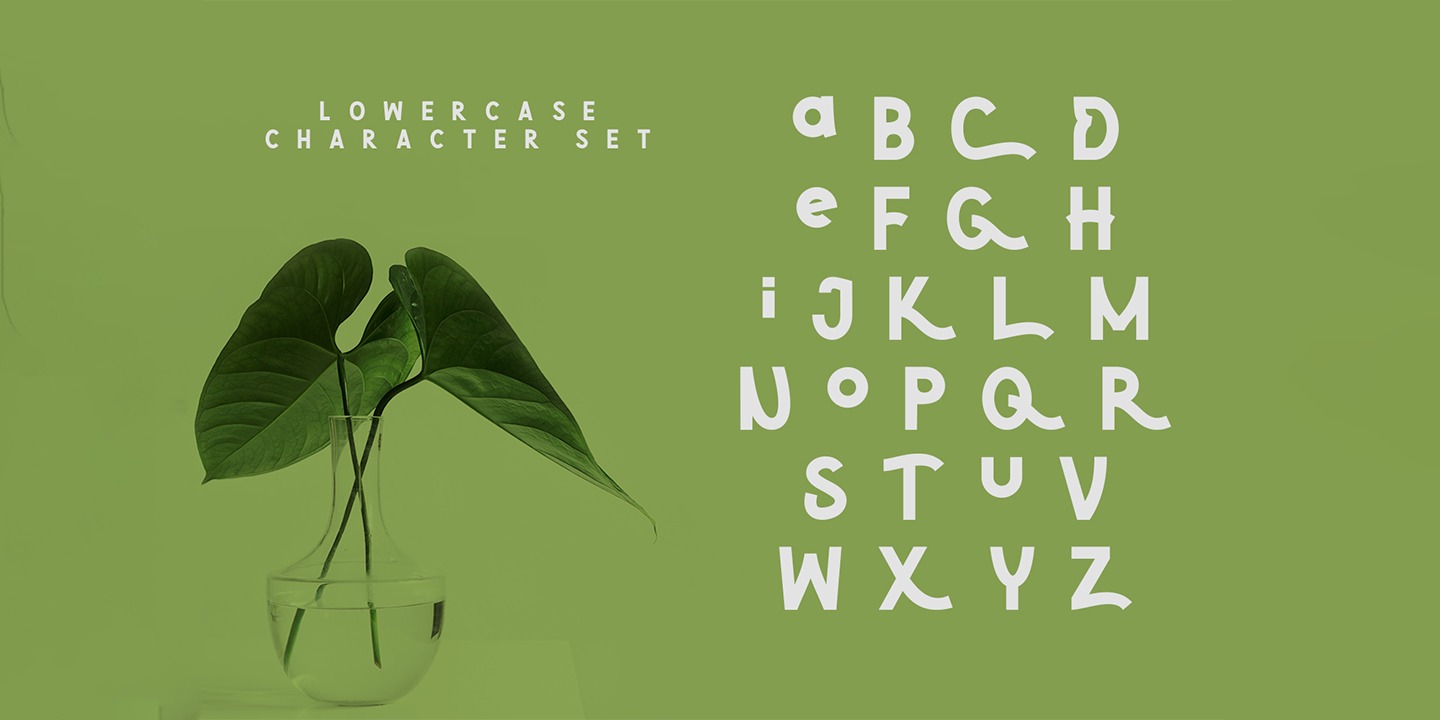Пример шрифта Green Narcu #3